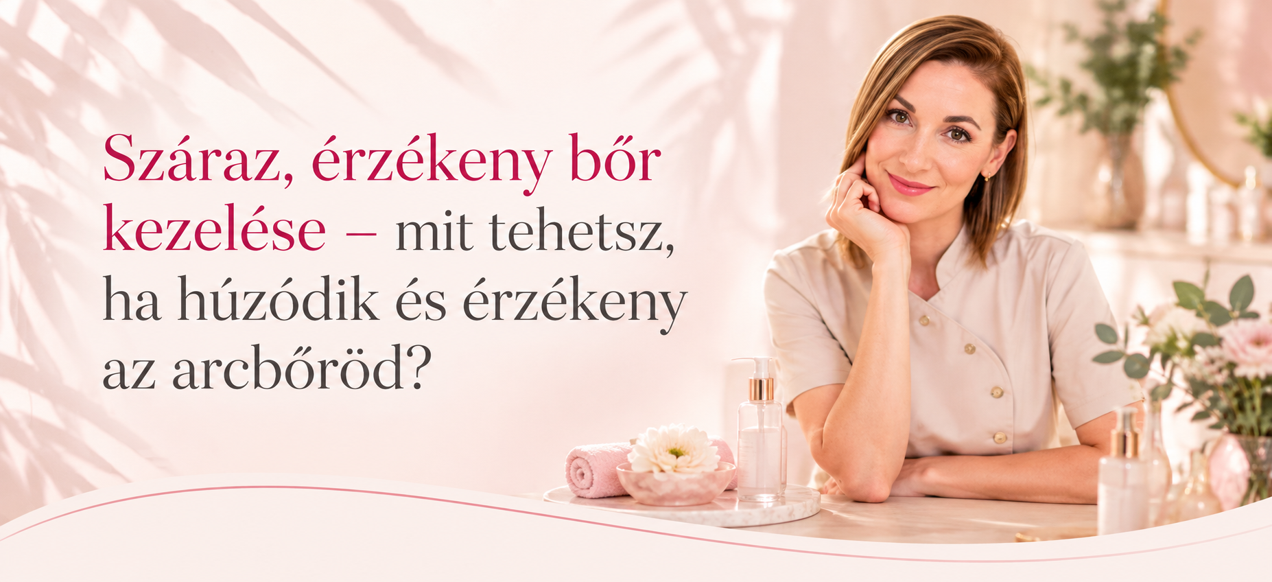 Száraz, érzékeny bőr kezelése – kozmetikai megoldások