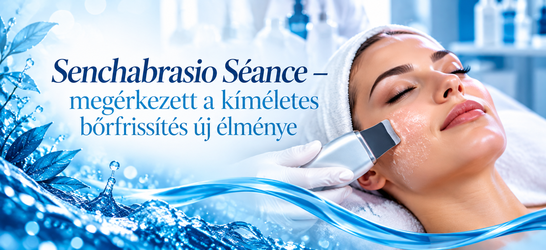 Senchabrasio Séance hidroabráziós kezelés