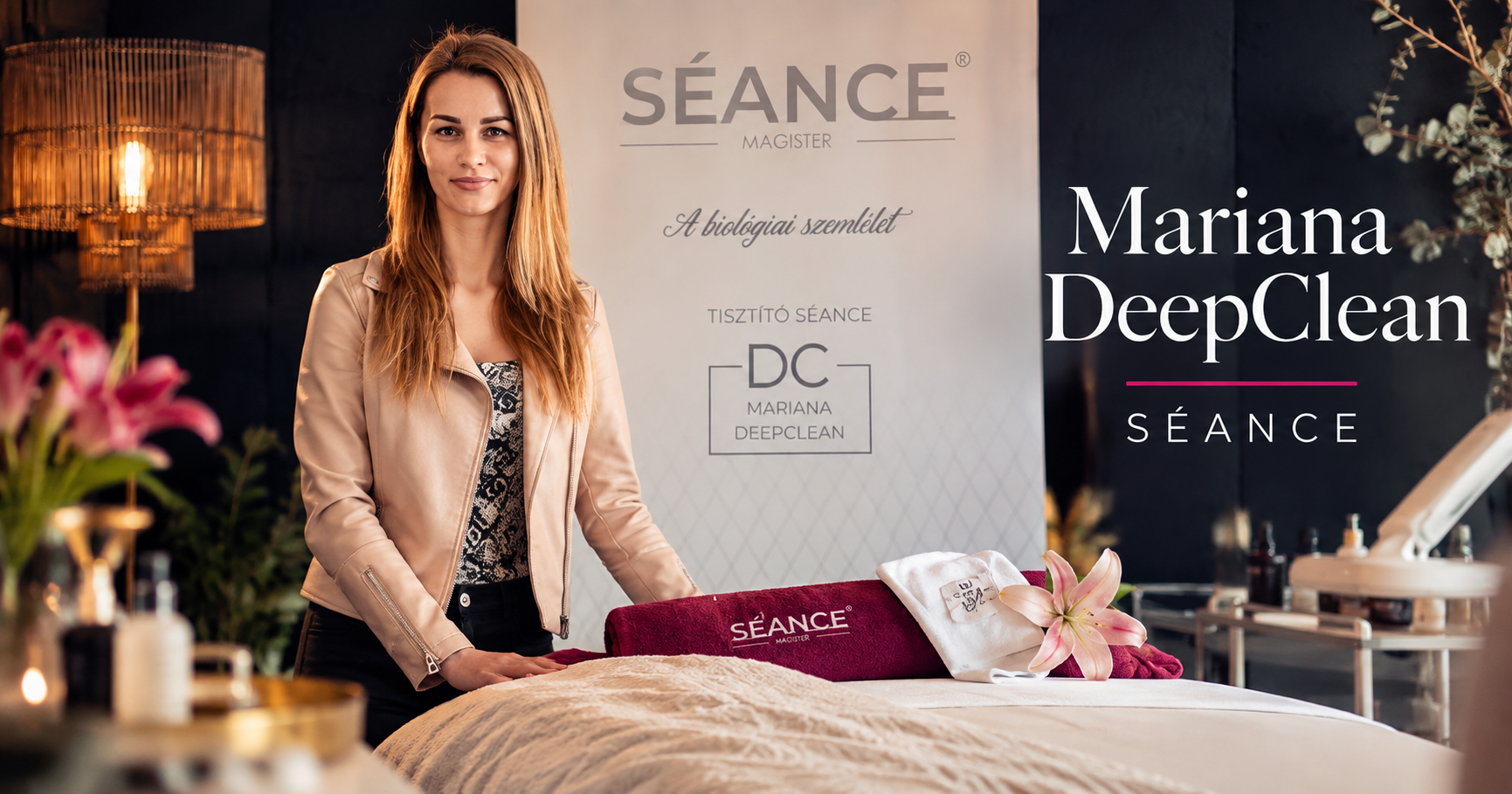 Mariana DeepClean Séance tisztító kezelés Polgár Ildikóval
