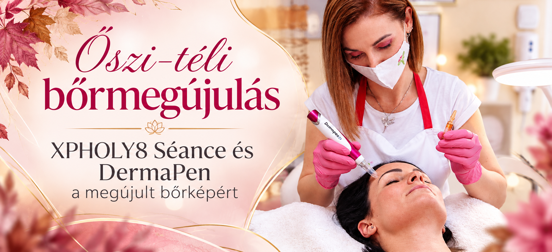 Őszi-téli bőrmegújulás XPHOLY8 Séance és DermaPen kezeléssel Szántódon