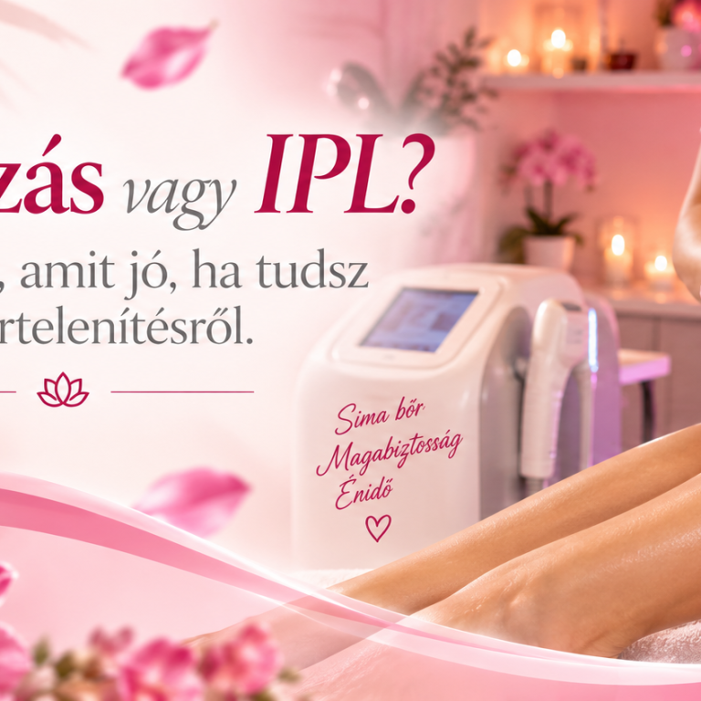 Gyantázás és IPL szőrtelenítés a sima, ápolt bőrért